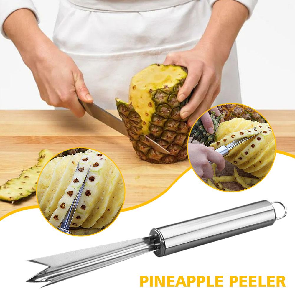 Stainless Steel Pineapple Shovel Household Stainless Pineapple Removal Steel Peeling Removal Pineapp