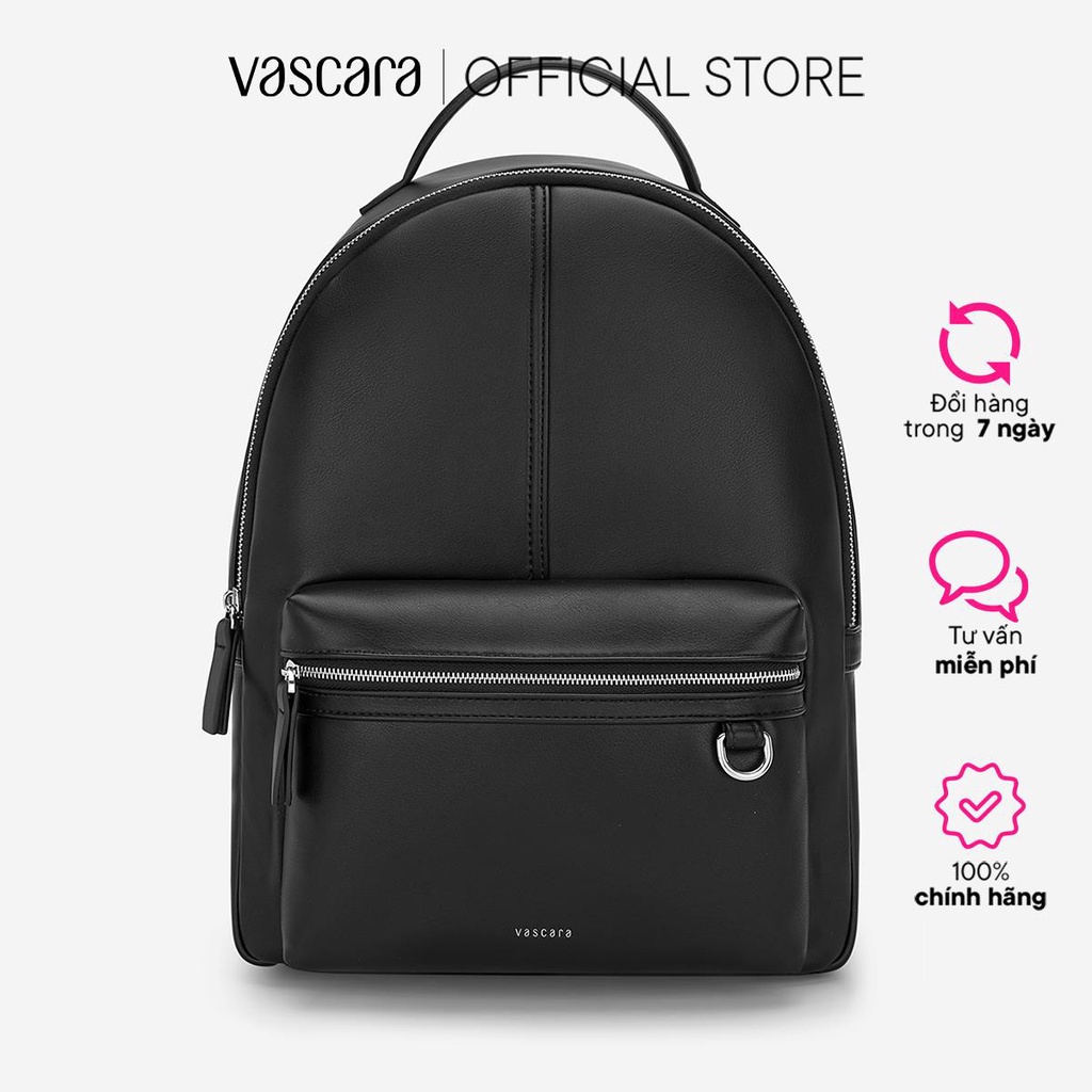  Vascara Balo Casual Nhấn Khóa Kéo Tương Phản - BAC 0225 