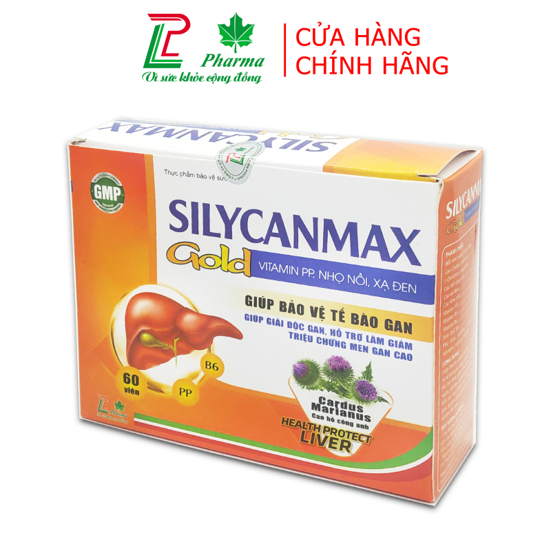 Viên uống giải độc gan Silycanmax Gold LP Pharma - thành phần xạ đen