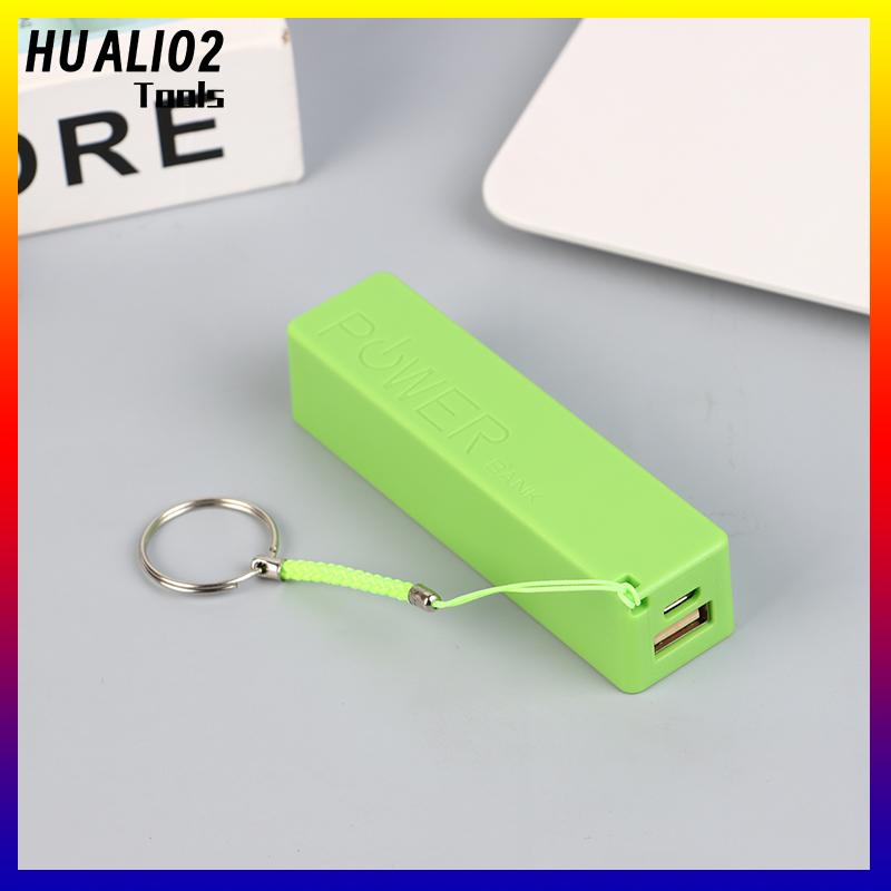 HUALI02 Điện thoại di động ngân hàng sạc pin gói cho trường hợp tự làm hộp Protable đầy màu sắc stroage hộp - 2