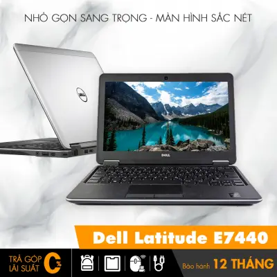 Dell Latitude E7440 Intel Core i5 4300U (2×1.9 GHz Turbot Boost 2.9Ghz) 4GB DDR3	SSD 120GB 14 inch Led HD