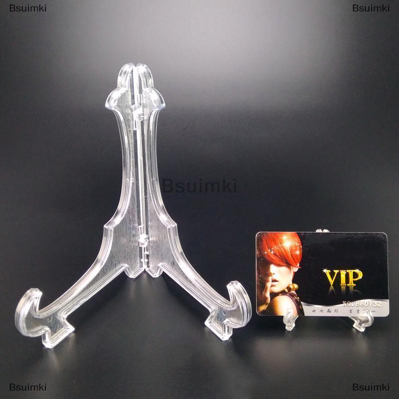 [COD] Bsuimki Rõ ràng nhựa Giá vẽ tấm chủ sở hữu hình ảnh khung ảnh cuốn sách bệ chủ hiển thị di động đứng Stander