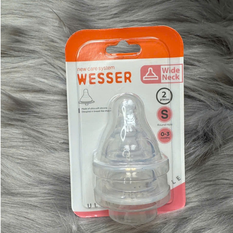 Set núm ty Wesser CỔ RỘNG siêu mềm có van thông hơi Đủ Size SML
