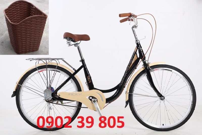 Mua Xe đạp mini VICKY cỡ bánh 24-26 inch xe đạp nữ