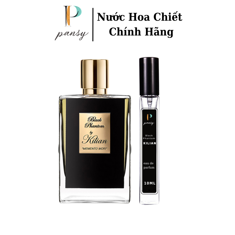 Nước hoa nam Kilian Black Phantom Memento Mori - Hương Thơm Quyền lực Sức mạnh và sự Sang Trọng Chiết 10ml - Pansy Shop