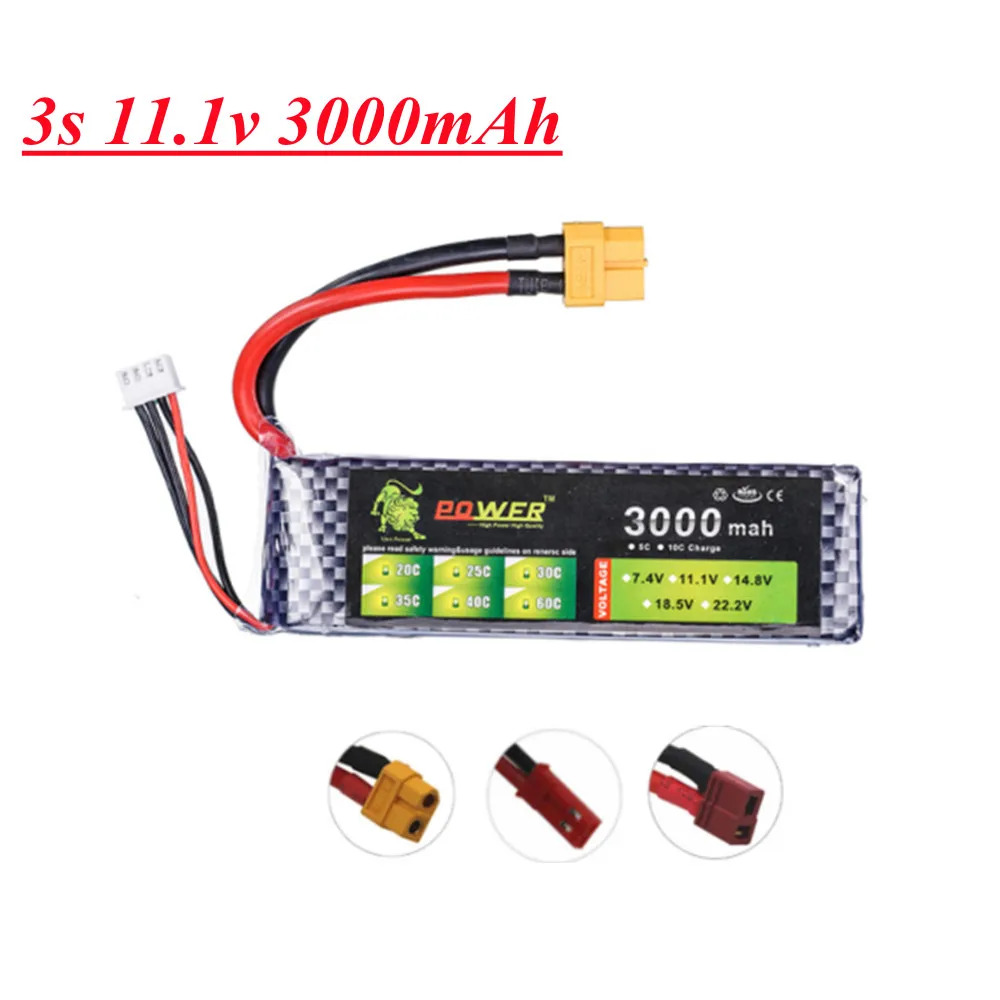 Brand new Strong PowerLion power lipo 3s 11.1V 3000mAh 35C LiPo RC car boat remote control toys part