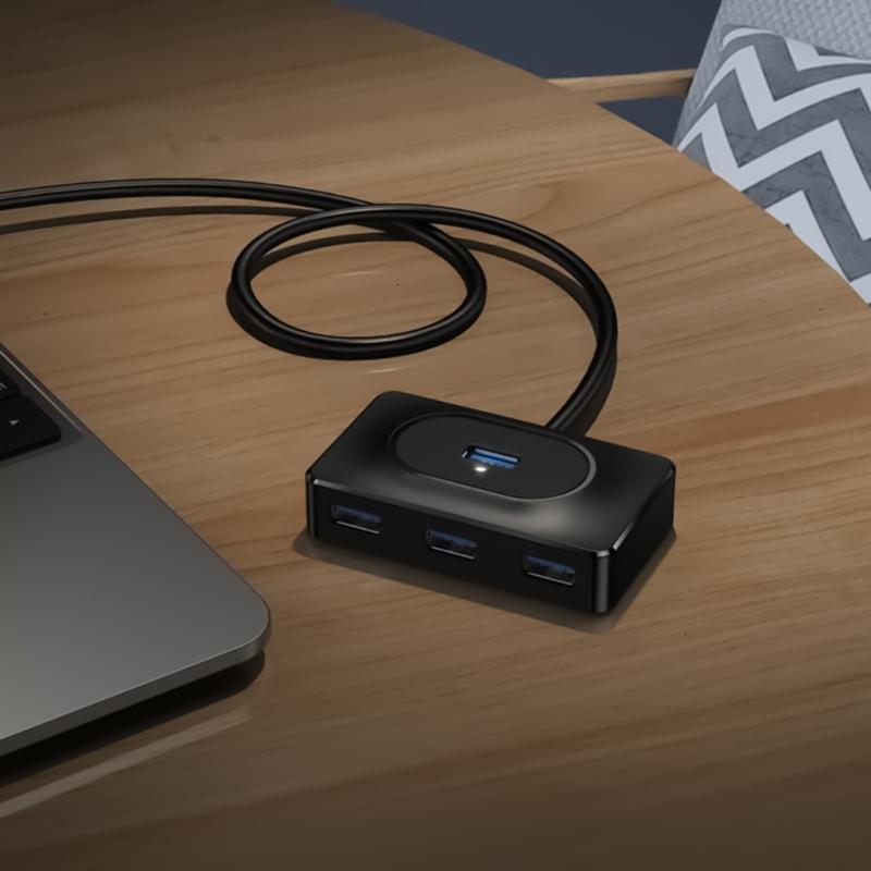 4 cổng USB3.0 trung tâm với loại USB C kết nối cho bàn phím chuột máy in và nhiều hơn nữa thiết bị chuyển tiếp