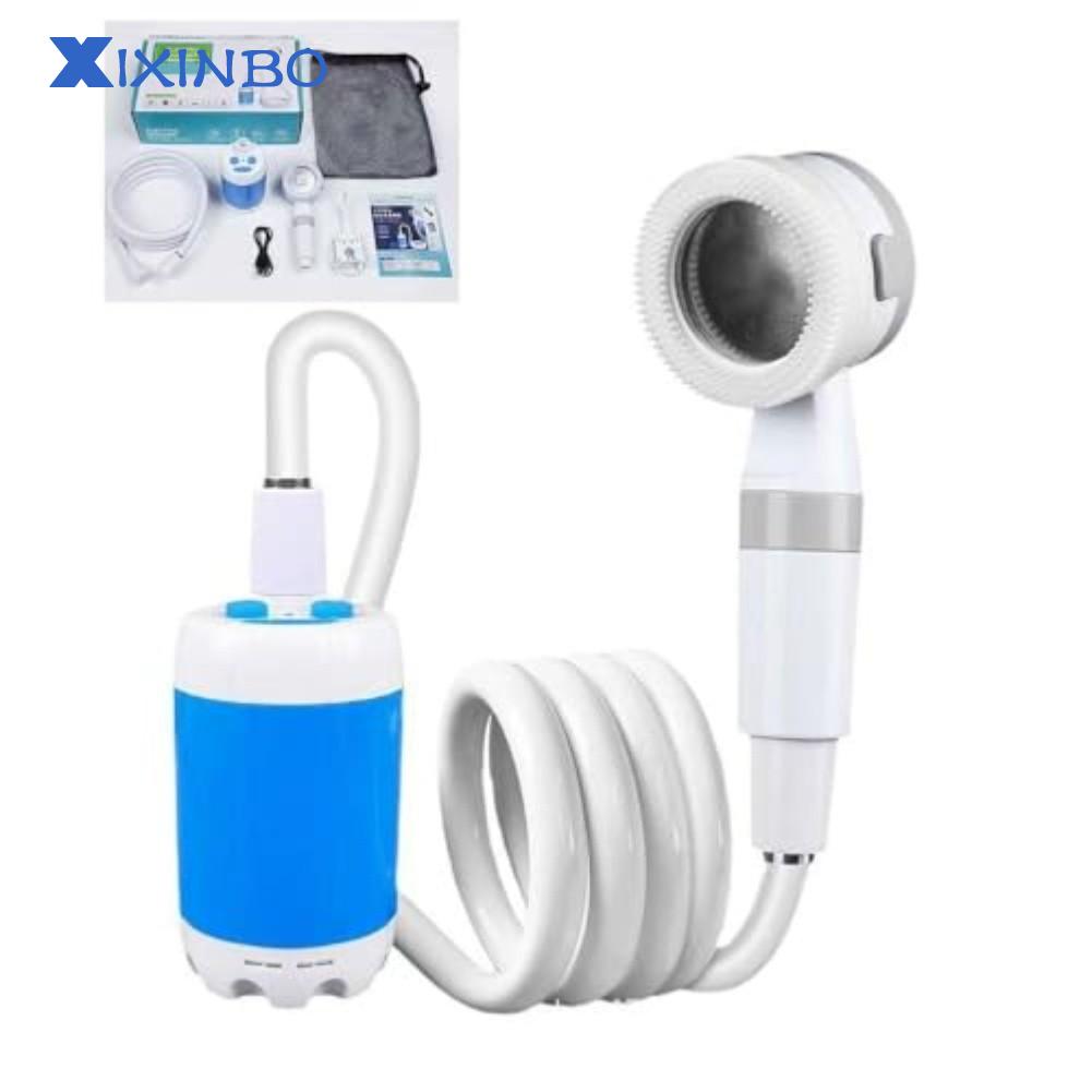 【YF Elife】 Built-in Battery Camping Shower Pump Compact Size Rechargeable Shower Head 【New Arrival】 ราคา 1,460 บาท*ส่งฟรี