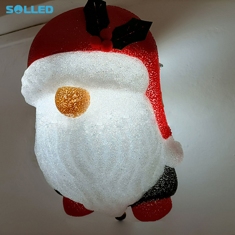 Christmas Snowman Light Cover Waterproof Energy Saving Sturdy Structure