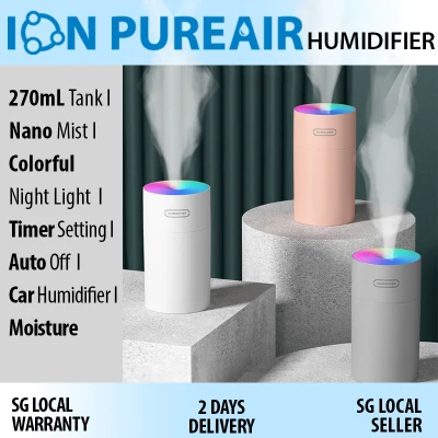 [SG Best Seller]Humidifier/ Aroma Diffuser ION PUREAIR A33/A24, 3300ML/2400ML Water Tank