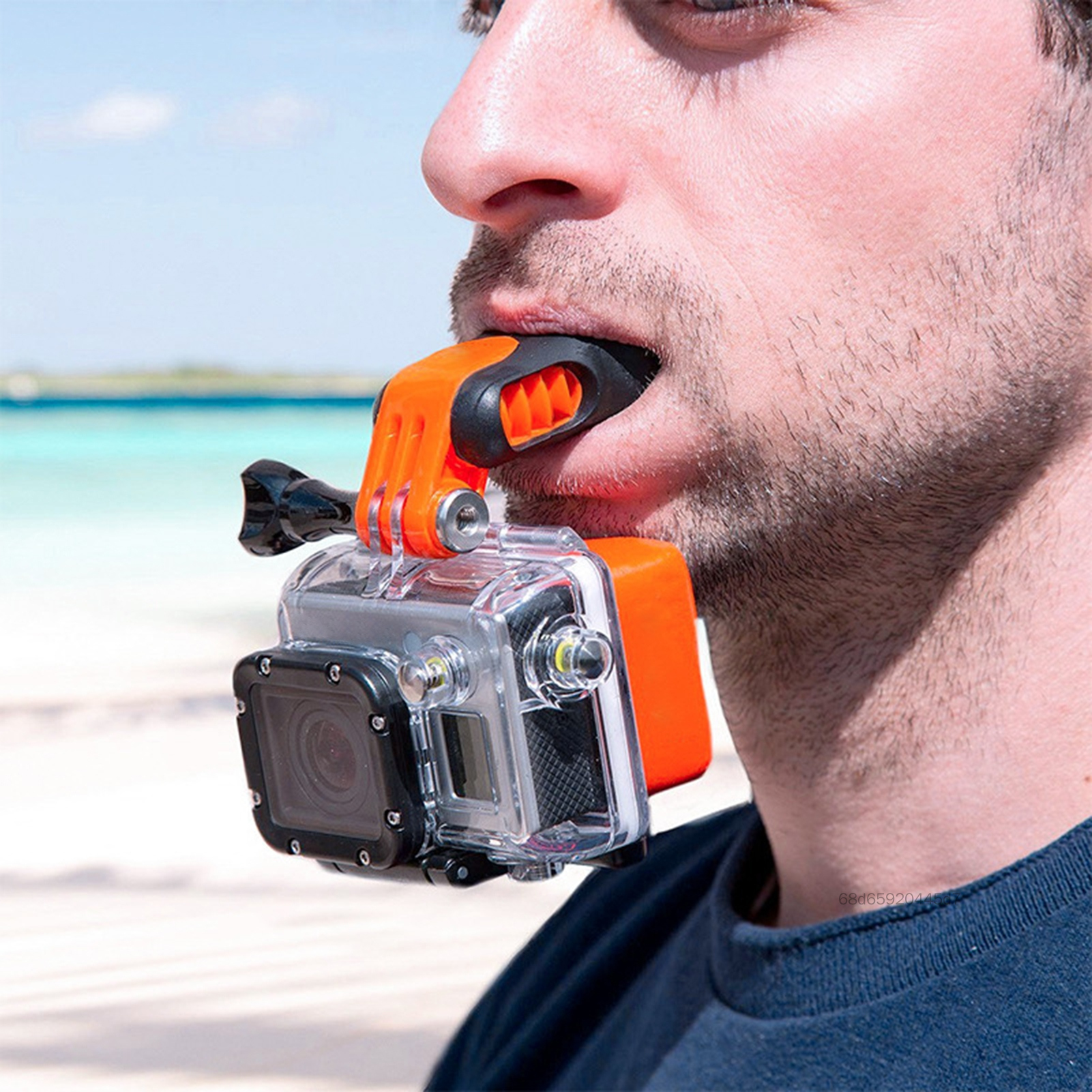 Camera Mouth Mouth For Surfing Sturdy & bền Gắn miệng cho máy ảnh để chụp ảnh ngoài trời sử dụng D4-VN