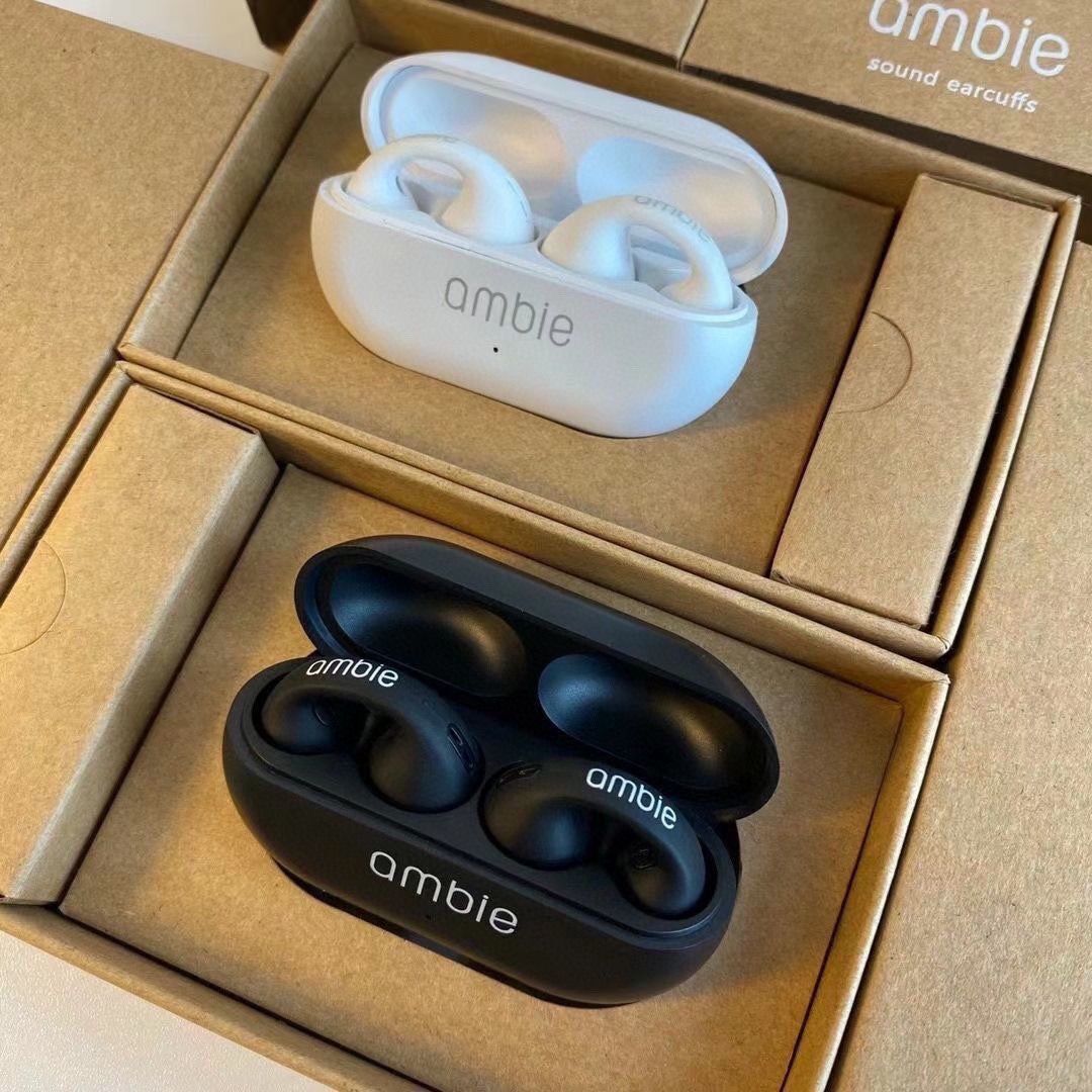 Pro 1:1 Per Ambie Sound Earcuffs Orecchino Auricolari Bluetooth senza fili TWS EarHook Auricolare Sport Auricolare per iPhone Xiaomi_voghion.com