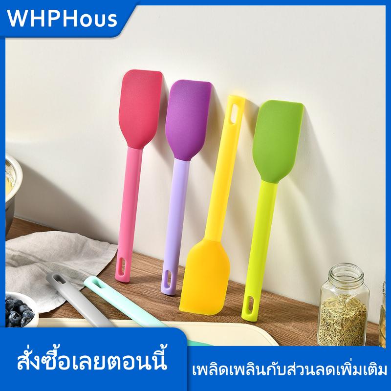 WHPHous OUFEN ชุดไม้พายเค้กซิลิโคนแบบพรีเมี่ยมสำหรับเชฟที่บ้านประกอบด้วยที่ขูดเนยและเครื่องผสมอุปกรณ์ครัวอเนกประสงค์ ราคา 47 บาท*ส่งฟรี