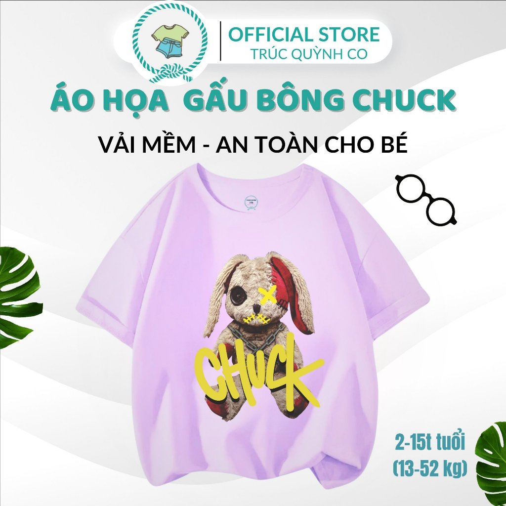 Áo thun thỏ bông - Áo thun in hình thỏ bông đáng yêu Phù hợp cho mọi lứa tuổi12kg đến 52kg