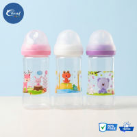 Coral Babies Wide Neck Feeding Bottle Anti-Colic BPA Free 12oz 360ml 6 Months Up Set Of 3