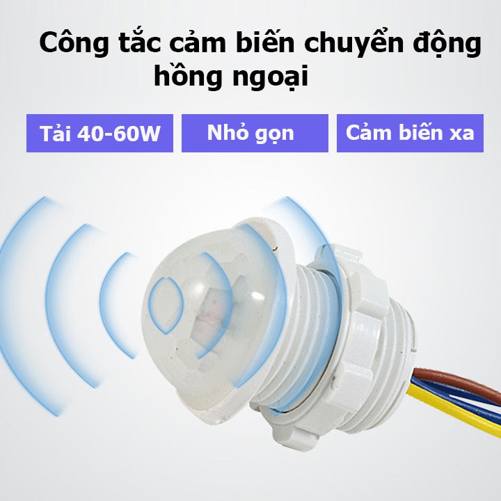 Công tắc cảm ứng chuyển động hồng ngoại, công tắc cảm biến chuyển động hồng ngoại