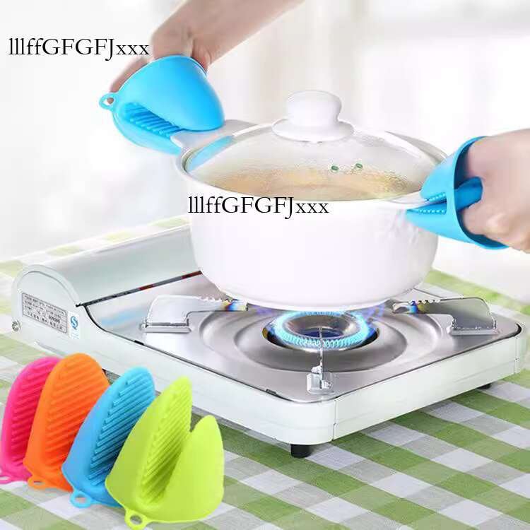 Anti Bowl Clamp, Microwave Insulation High-Temperature Resistant Oven Gloves, Anti Scald Silicone Kitchen Tools, Sand Pot Lllffgfgfjxxx-Cb