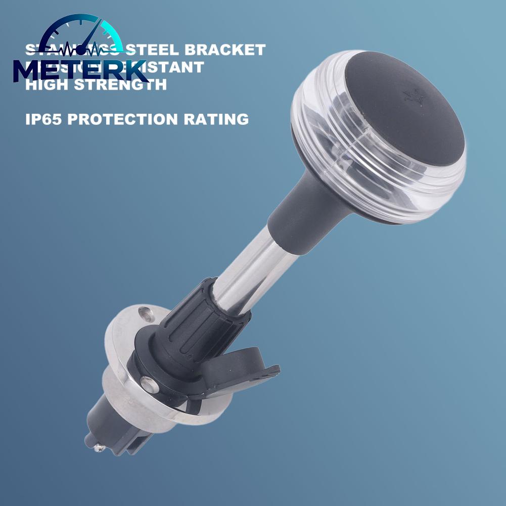 Meterk Mingzhe LED Anchor Navigation Light 9 นิ้วและ Bright สำหรับ Pontoons เรือตกปลา 2NM การมองเห็น ราคา 2,112 บาท*ส่งฟรี