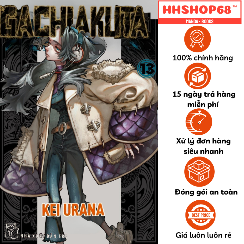 GACHIAKUTA tập 1 2 3 4 5 6 7 8 9 10 11 12 13 14 15 - NXB Trẻ