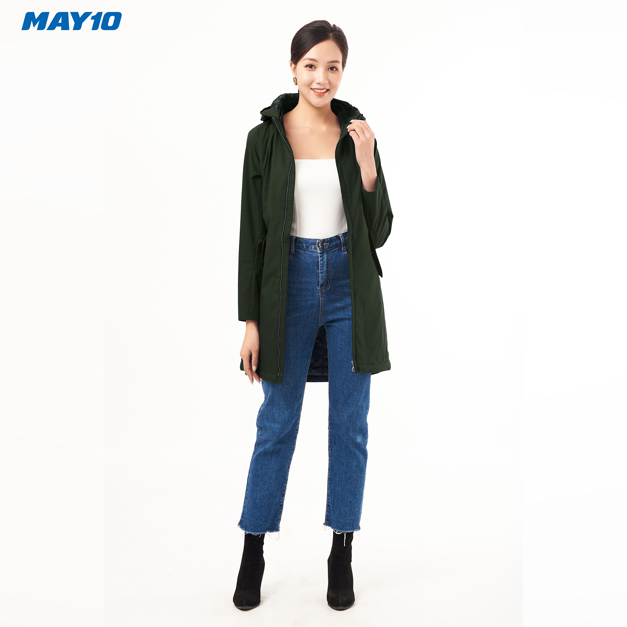 Áo khoác bông nữ may 10 mã 030220356 oliver