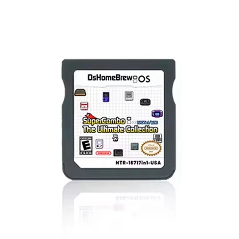 for for NDSL XL 2DS XL 16171 in 1 SuperCom Memory Card SDHC Adapter with 128G TF Card Video Game Console