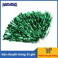 Nafurno Ymiko Cổ vũ Poms Phụ kiện Thể thao Pompoms Cổ vũ 6 chiếc 7 màu cho bữa tiệc khiêu vũ (Vàng 01)