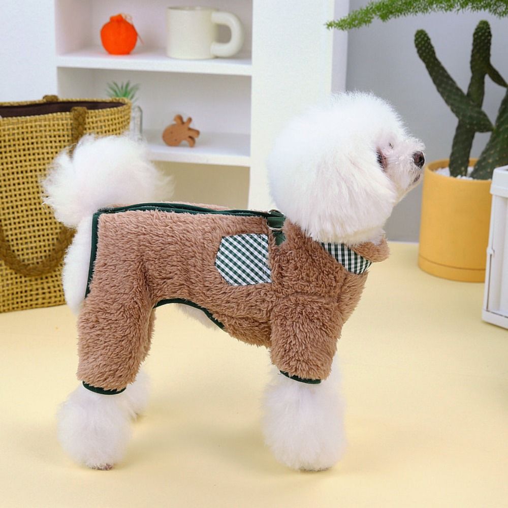 GGTU Thoải mái Áo len cho Chó Bốn chân Ấm áp Mềm Quần áo mùa đông cho cún