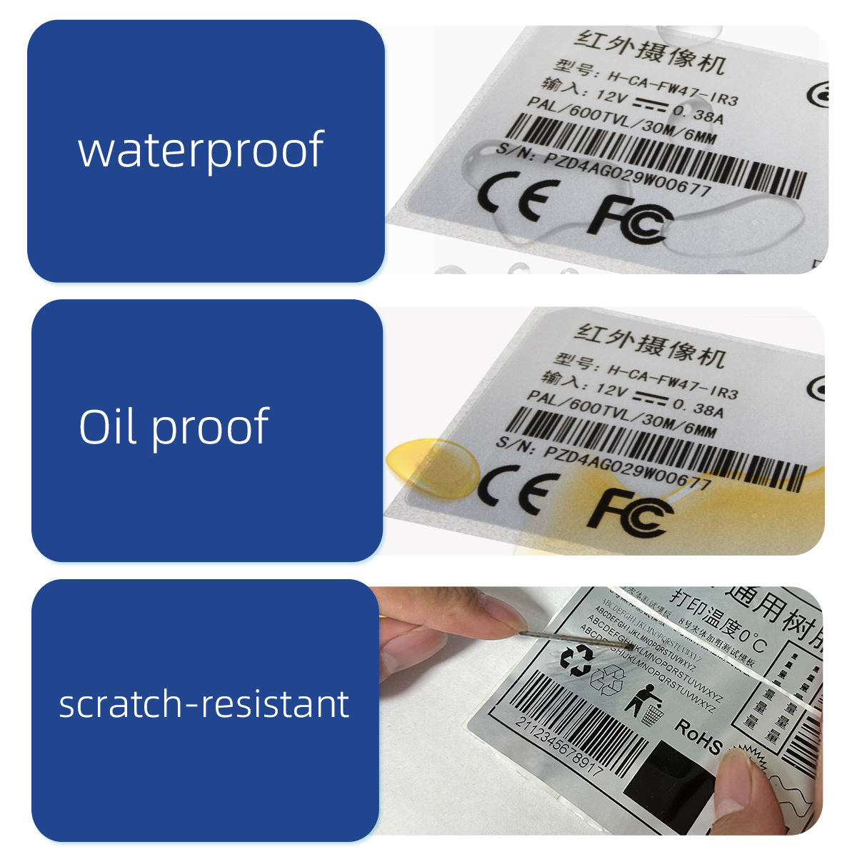 【Special Promotion】 Enhanced all-resin thermal transfer film 300M matte silver printing paper PET se