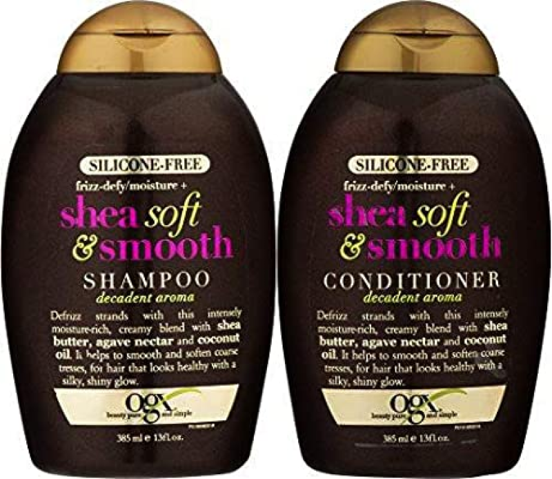 Buy (VALUE PACK) OGX Shea Soft & Smooth Shampoo+Conditioner 385ml Singapore