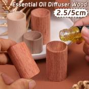 Cylindrical Aromatherapy Diffuser by Wood - Sleep Aid Decoration