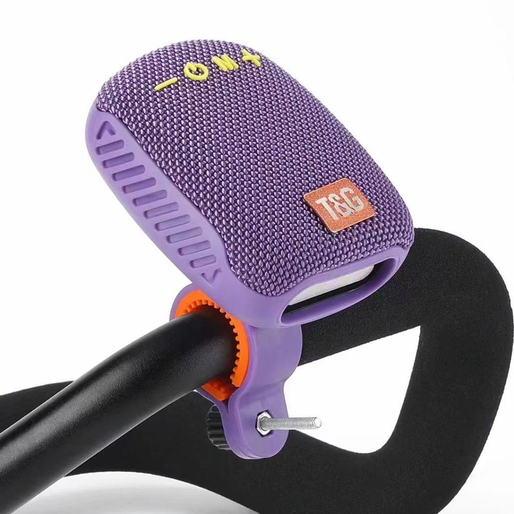 Ngoài Trời Xe Đạp Loa Bluetooth Xách Tay hộp âm thanh không dây Có Thể Sạc Lại Tay Cầm Loa Không Thấm Nước Loa Siêu Trầm Cho Xe Tay Ga