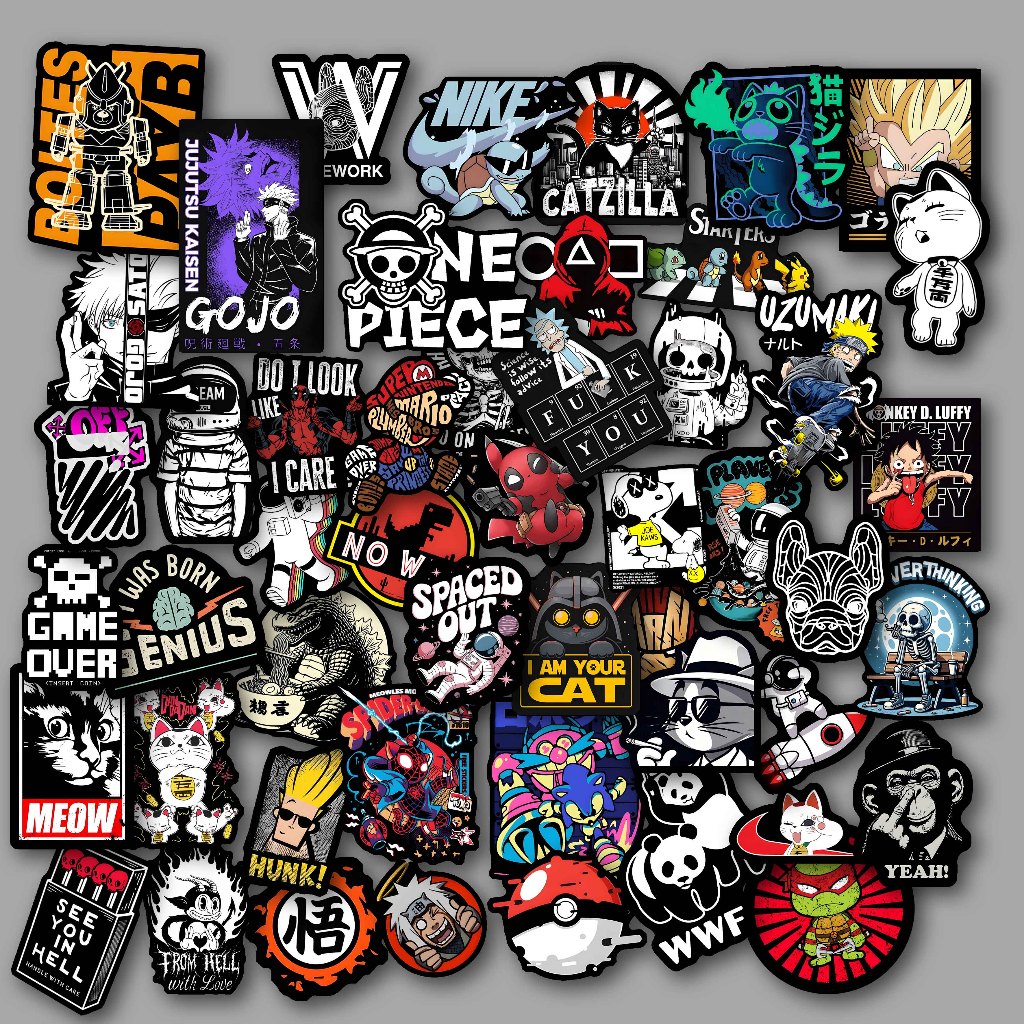 CAST STIKER ISI 50 PCS PER PACK ST#039