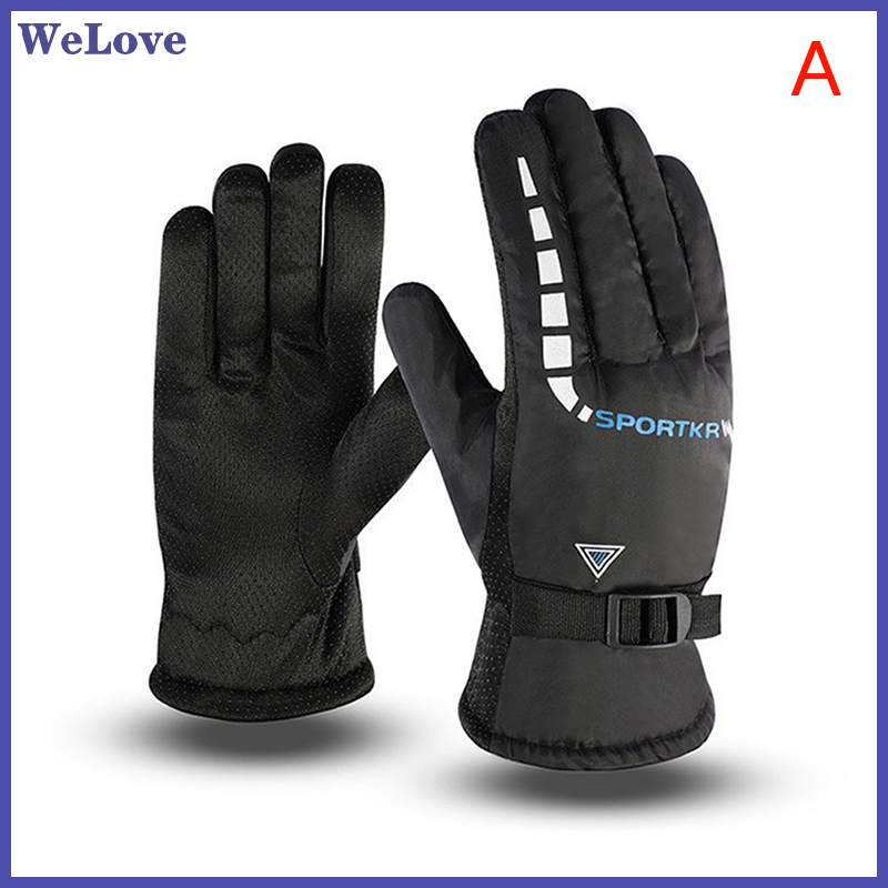 Welove Găng tay trượt tuyết Nam Nữ Găng tay giữ ấm mùa đông chống nước