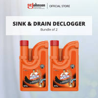 Mr. Muscle Sink & Drain Declogger Twin (500ml x 2)