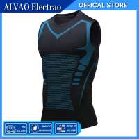 Men Compression Undershirt Men Compression Shirt Mens Compression Sleeveless Tank Top Athletic Body Shaping Undershirt Breathable Moisture-wicking Gym Shirt for Fitness Improved Blood for Workout