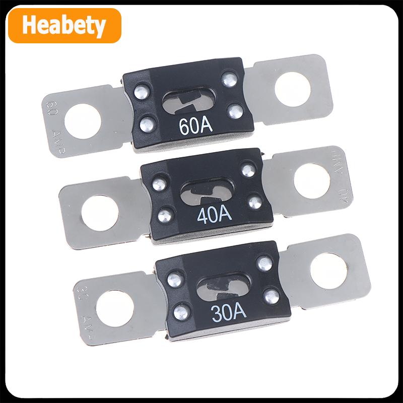 【2-3 ngày giao hàng】 1 3 cái anm Mega Bolt-on Cầu Chì 30A 40A 50A 60A 80A 100A 150A 200A 250A 300A Lưỡi Cầu Chì cho Xe thuyền Phụ kiện âm thanh