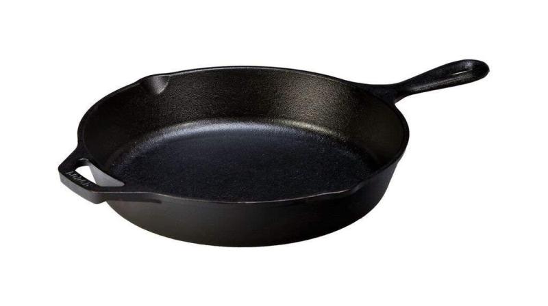 Lodge 10.25 Inch Cast Iron Skillet , 26cm, Pre-Seasoned Cast Iron Skillet Pan for Stovetop / Oven Use / Sous Vide use Singapore