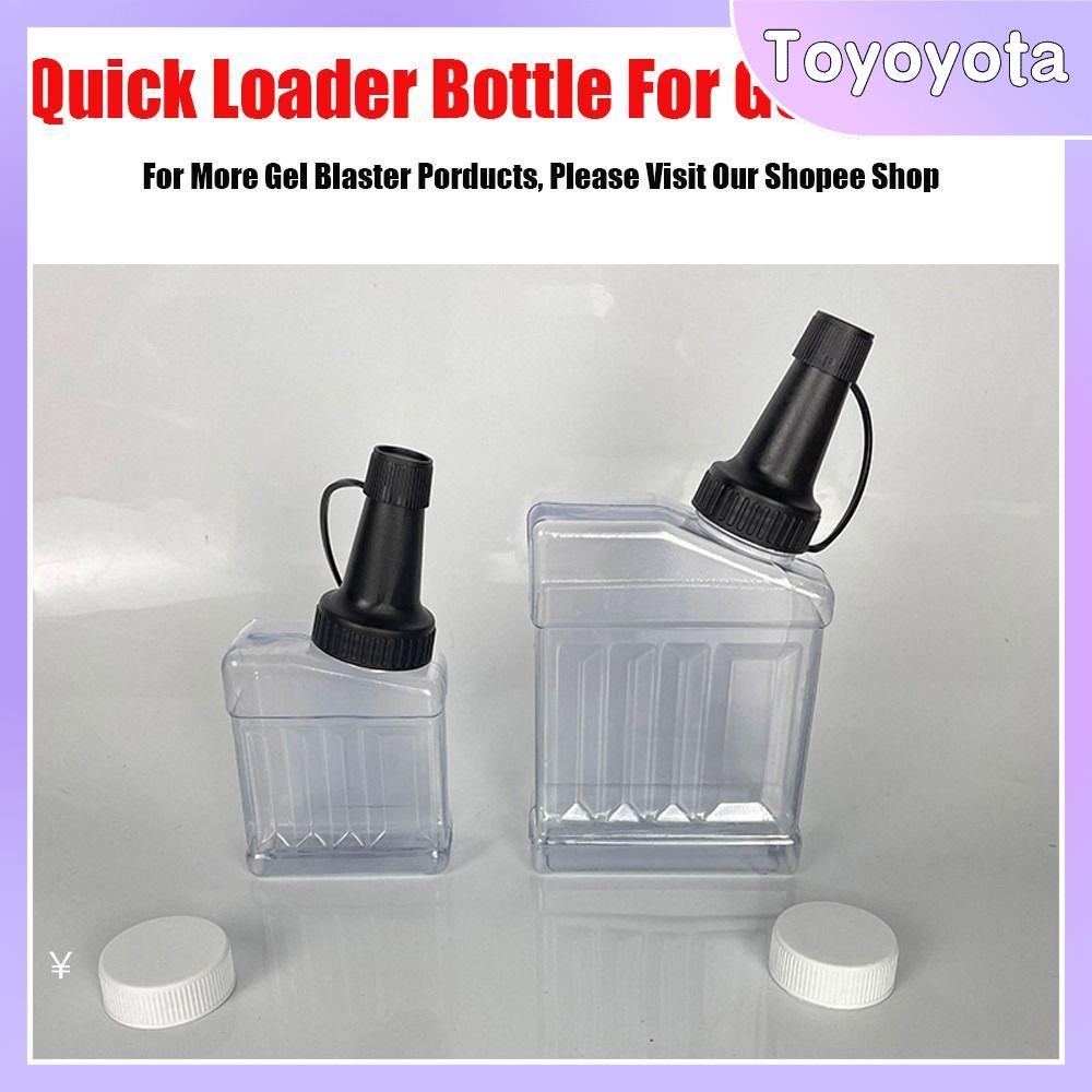 TOYOYOTA 1Pcs S/L Chai đựng hạt bong bóng Nhựa Di động Gói con hạt gel nước  Chai nạp hạt gel Dành cho trẻ em bé trai bé gái trẻ em