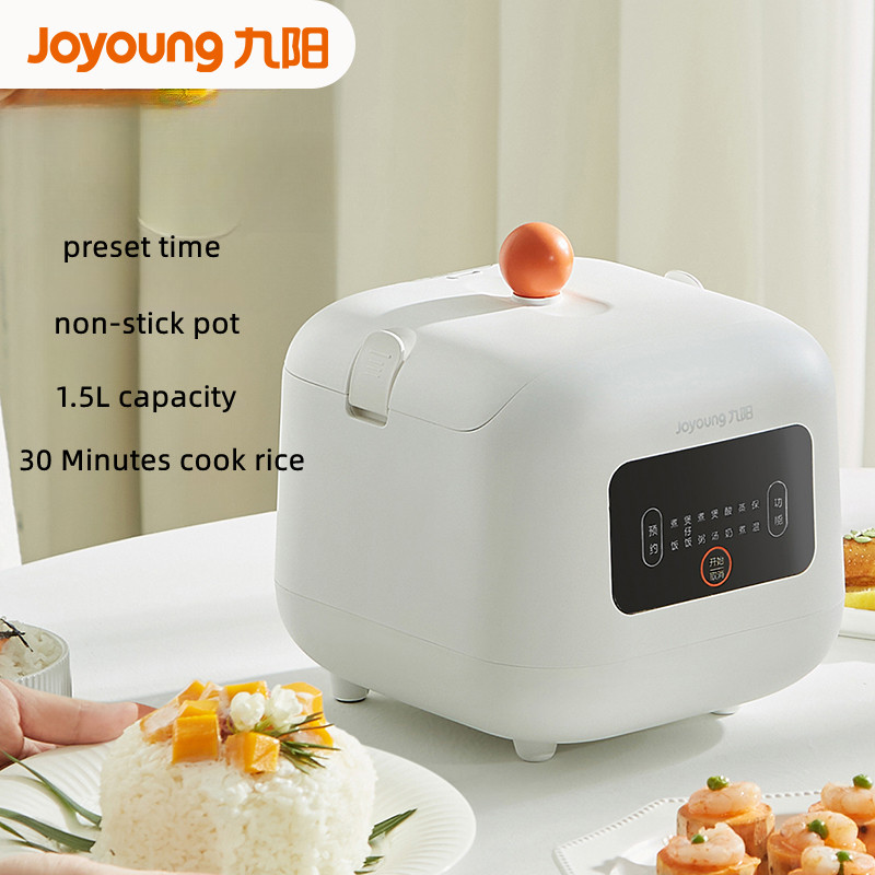 Joyoung Nồi cơm điện Nồi cơm điện thông minh mini 1.5L Bảng điều khiển đơn giản nồi không dính đa ch
