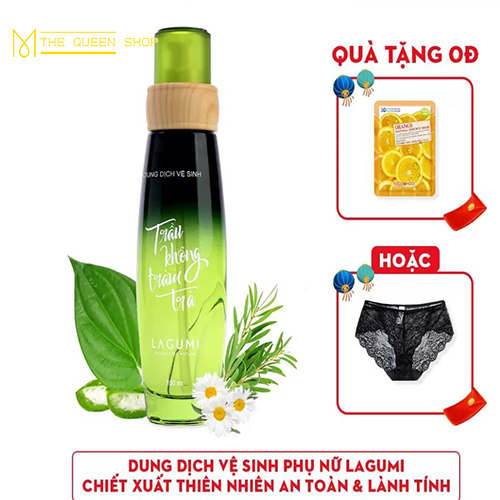 [ Chính Hãng ] Dung Dịch Vệ Sinh Phụ Nữ Lagumi Trầu Không Tràm Trà