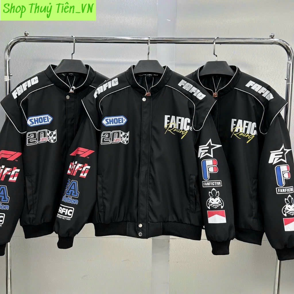 [Hot] Áo Khoác Dù Nam Áo Được In Chữ FAFIC SPEEDOMETER Bao Sắc Nét Áo Khoác Biker Racing Áo Form Rộng Áo Đẹp Hàng Hot Trend VN