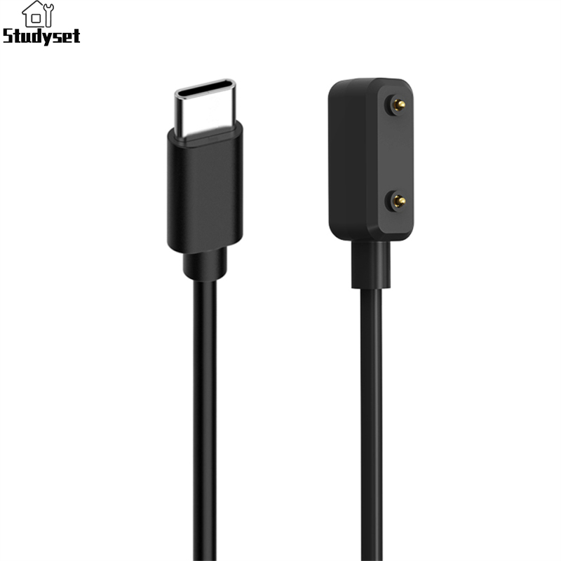 Studyset in stock Fast Charging Dock Cable 39.37Inches/100CM Magnetic Charging Cord Compatible For Galaxy Fit 3 R390 Smart Watches ราคา 56 บาท*ส่งฟรี
