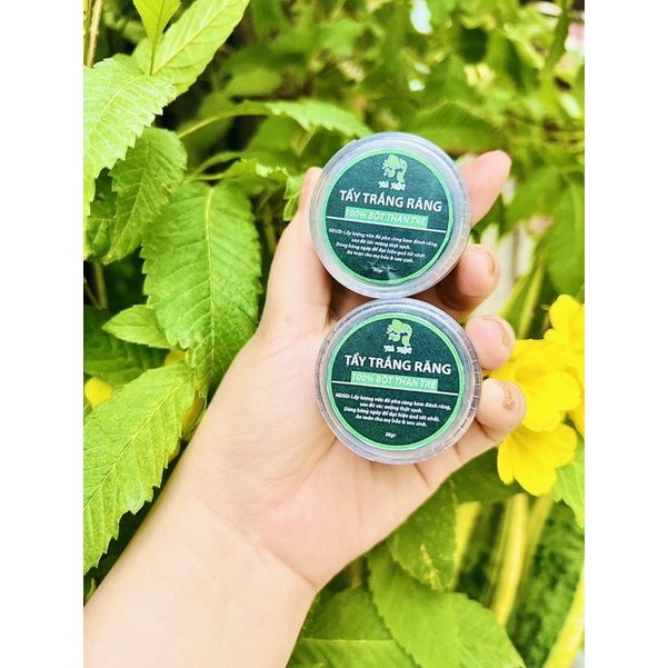 Tẩy trắng răng - Bột than tre hoạt tính 30gr