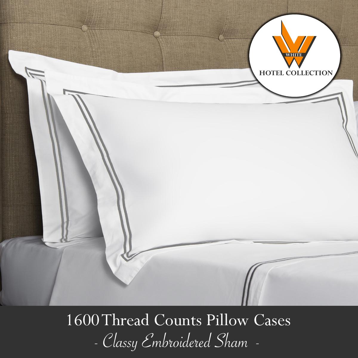 Buy White Hotel Collection Pillow Cases Online Lazada Sg