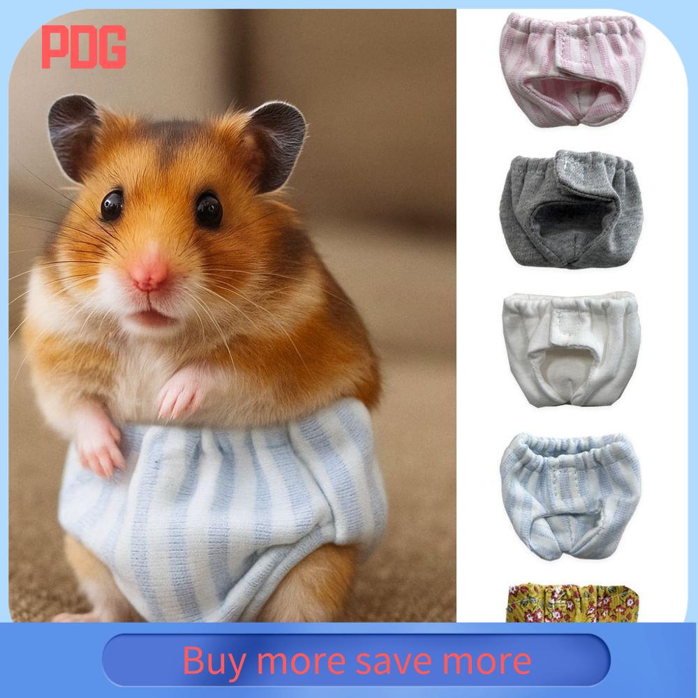PDG Có thể tái sử dụng Tã cho sóc Có thể điều chỉnh Chống rò rỉ Đồ lót cho thú cưng lớn tuổi Chất lượng cao Thoáng khí Quần tập cho chuột hamster Chăm sóc thú cưng nhỏ