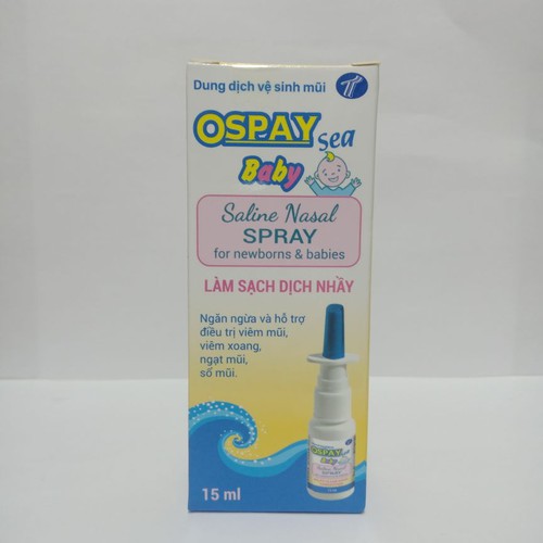Dung Dịch Xịt Mũi Ospay Sea Baby