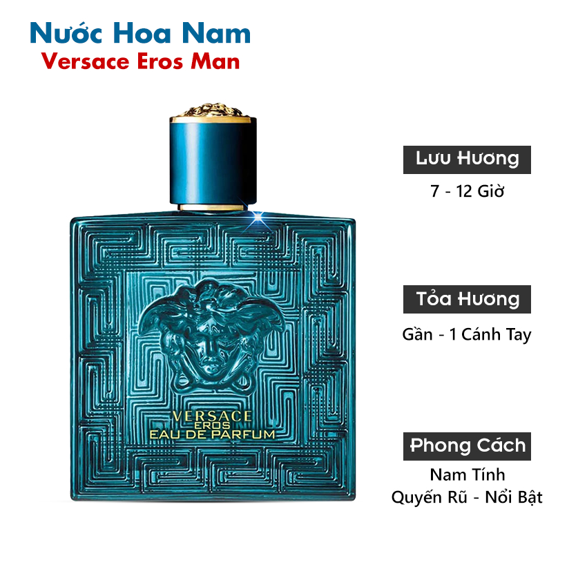 Nước Hoa Nam Versace Eros Parfum Chính Hãng