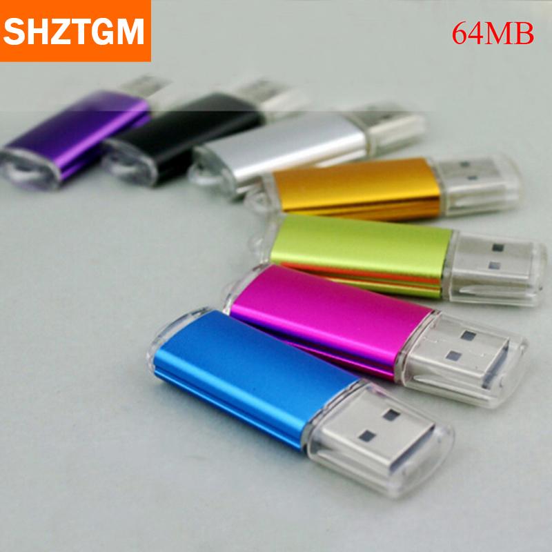 [COD] SHZTGM 64MB USB 2.0แฟลชไดรฟ์ Memory Stick Thumb Drive PC LAPTOP Storage ราคา 52 บาท*ส่งฟรี