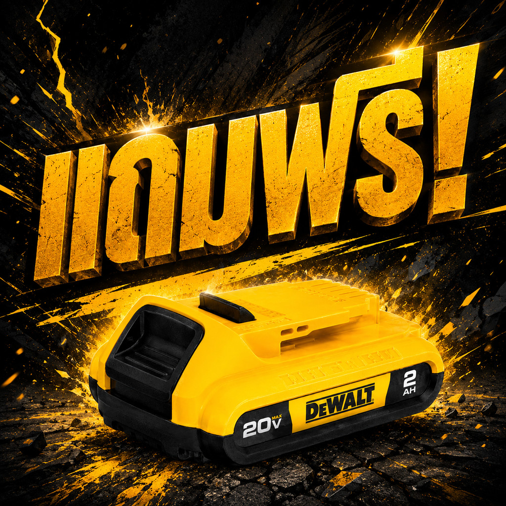 (ของแถม) DEWALT แบตเตอรี่ 20V 2.0Ah รุ่น DCB183P