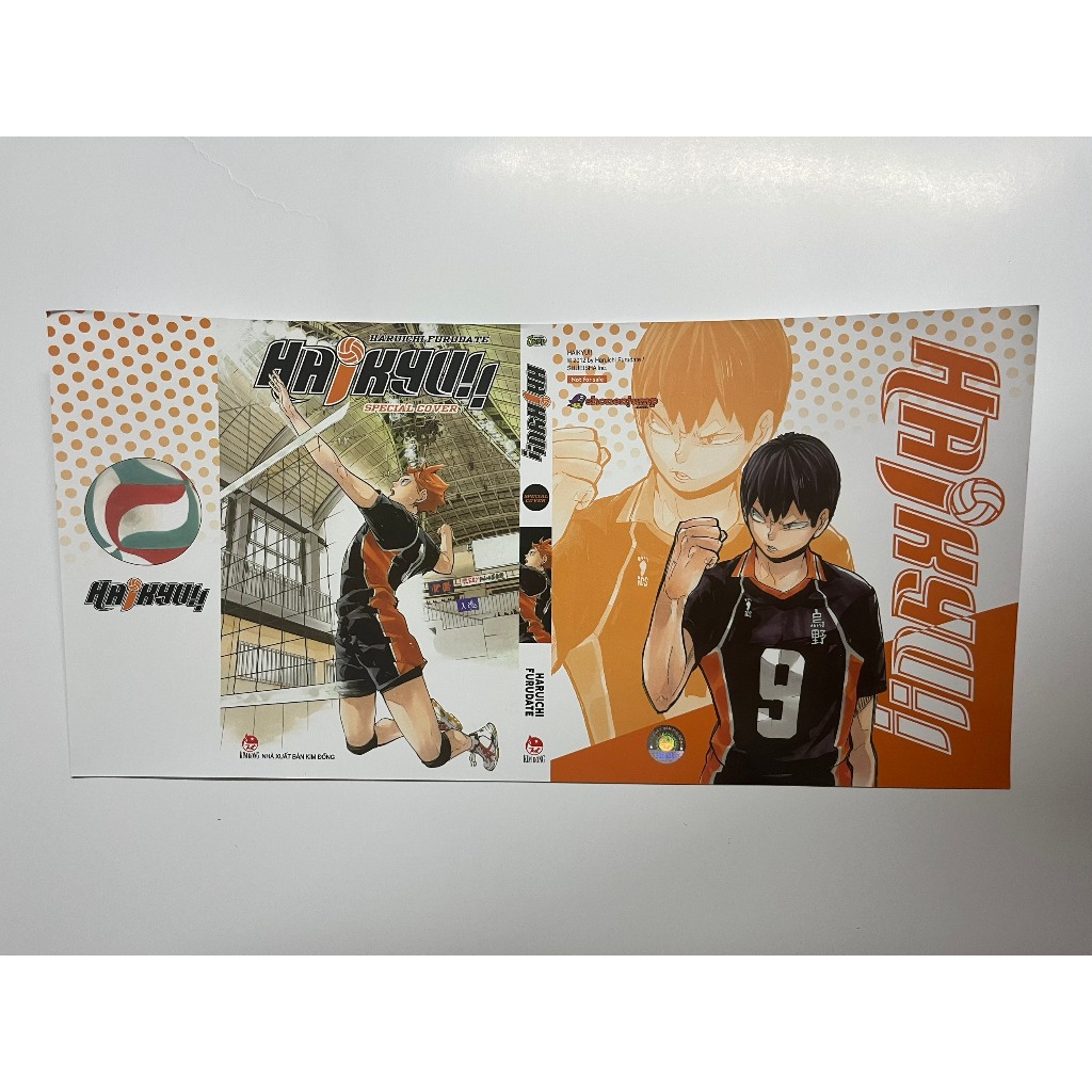 Special Jacket - Bìa Haikyu - Fes AniAni - NXB Kim Đồng